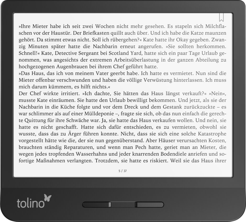 tolino vision 5: Quer